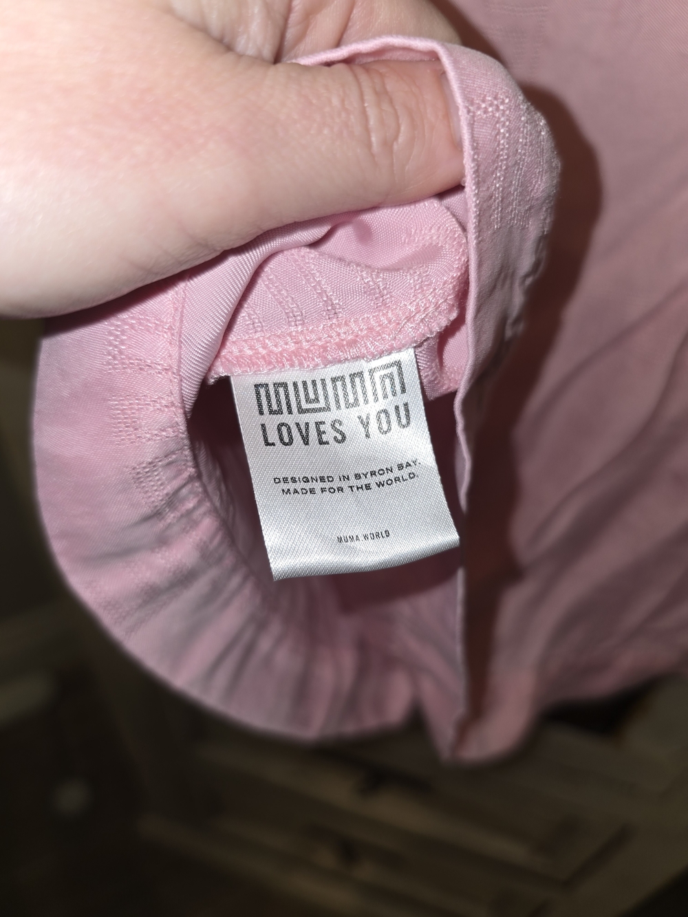 PRADA PRISM Pastel Pink Textured Silky Soft Crewneck Tee - Picture 7 of 8